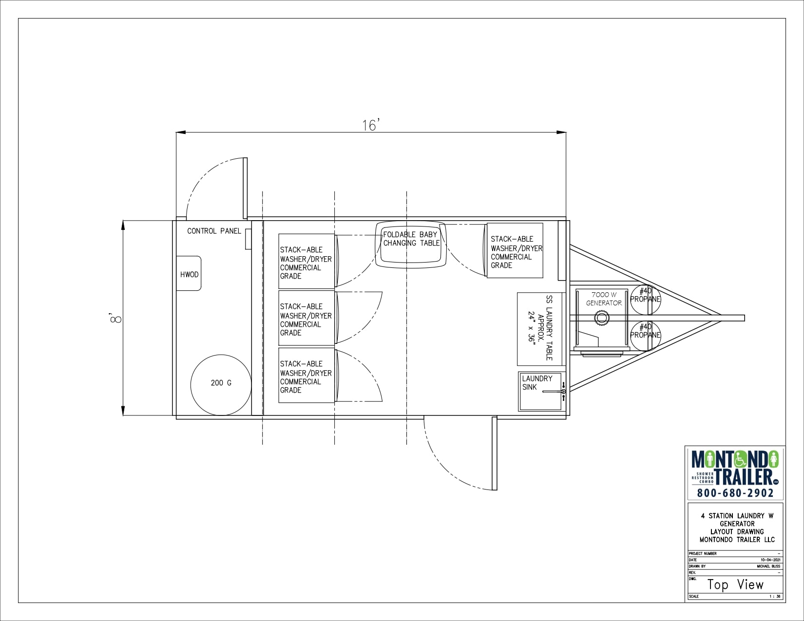 16' 4 STATION LAUNDRY W GENERATOR_page-0001 16' 4 STATION LAUNDRY W GENERATOR floor plan